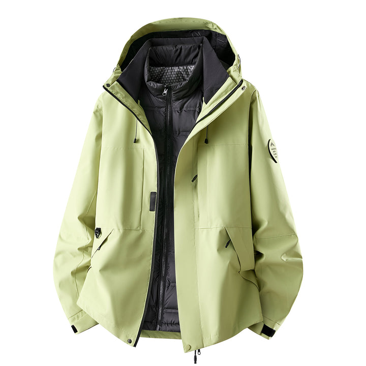 Damen Multifunktionale Outdoorjacke mit herausnehmbarer Stepp-Innenjacke Drune