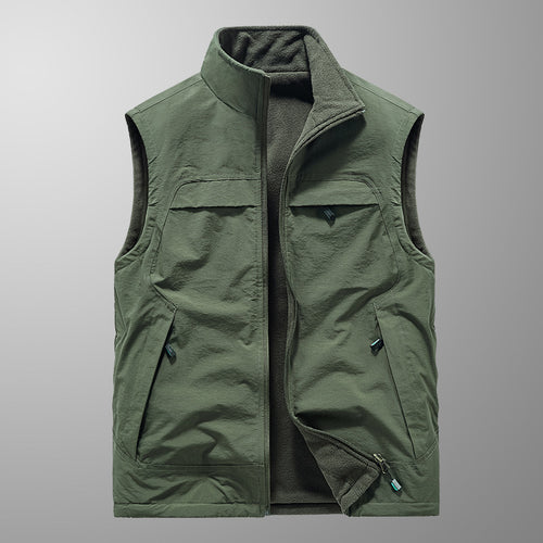 Herren Multifunktionale Fleece Weste Drune