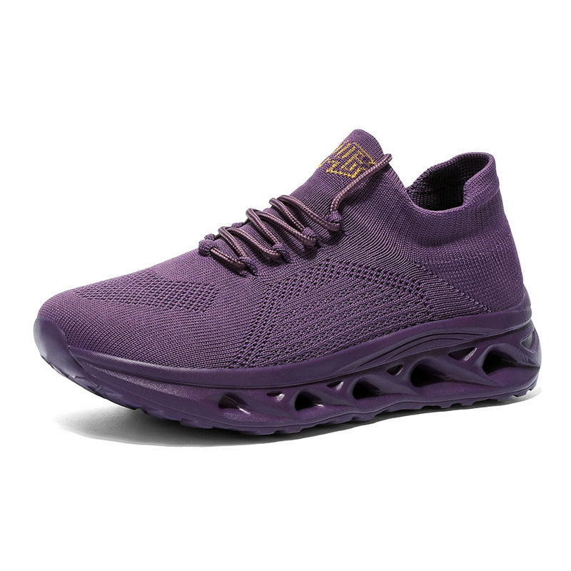 Unisex Strick-Sneaker mit sockenähnlichem Schaft und gedämpfter Luftsohle Drune