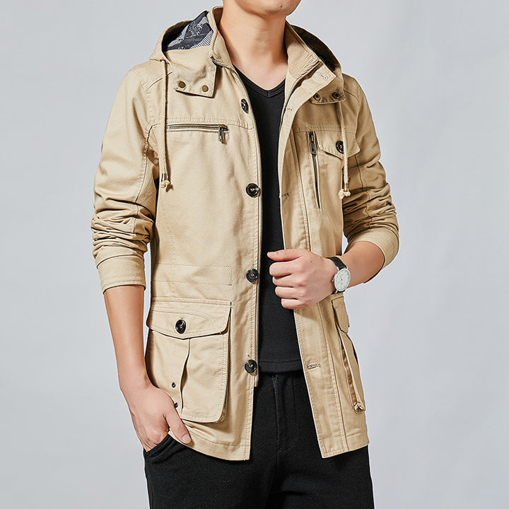 Herren Multifunktionale Wanderjacke Drune