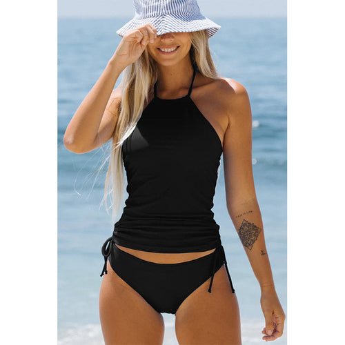 Damen Bikiniset mit raffiniertem Oberteil und verstellbarem Slip Drune