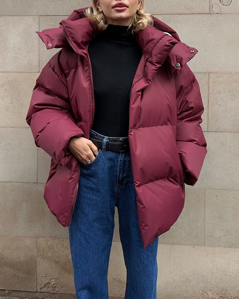 Drune | Schönheit Kapuze Lockere Baumwolljacke