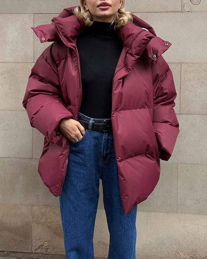 Drune | Schönheit Kapuze Lockere Baumwolljacke