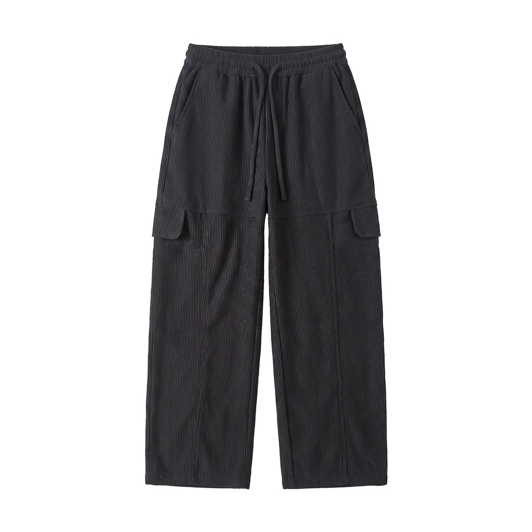 Damen Culotte-Cargo-Shorts aus Cord mit hohem Bund und Kordelzug Drune