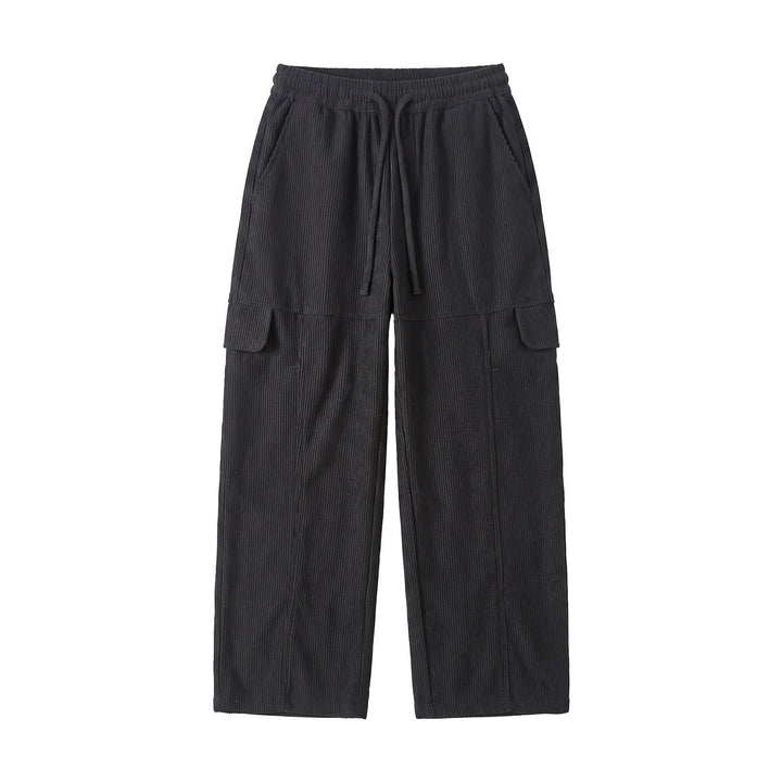 Damen Culotte-Cargo-Shorts aus Cord mit hohem Bund und Kordelzug Drune