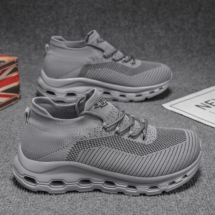 Unisex Atmungsaktive Strick-Sneaker mit sockenähnlichem Schaft und gedämpfter Luftsohle Drune