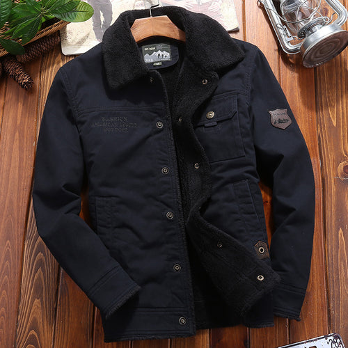 Herren Robuste Outdoor-Jacke mit Fleece-Innenfutter Drune