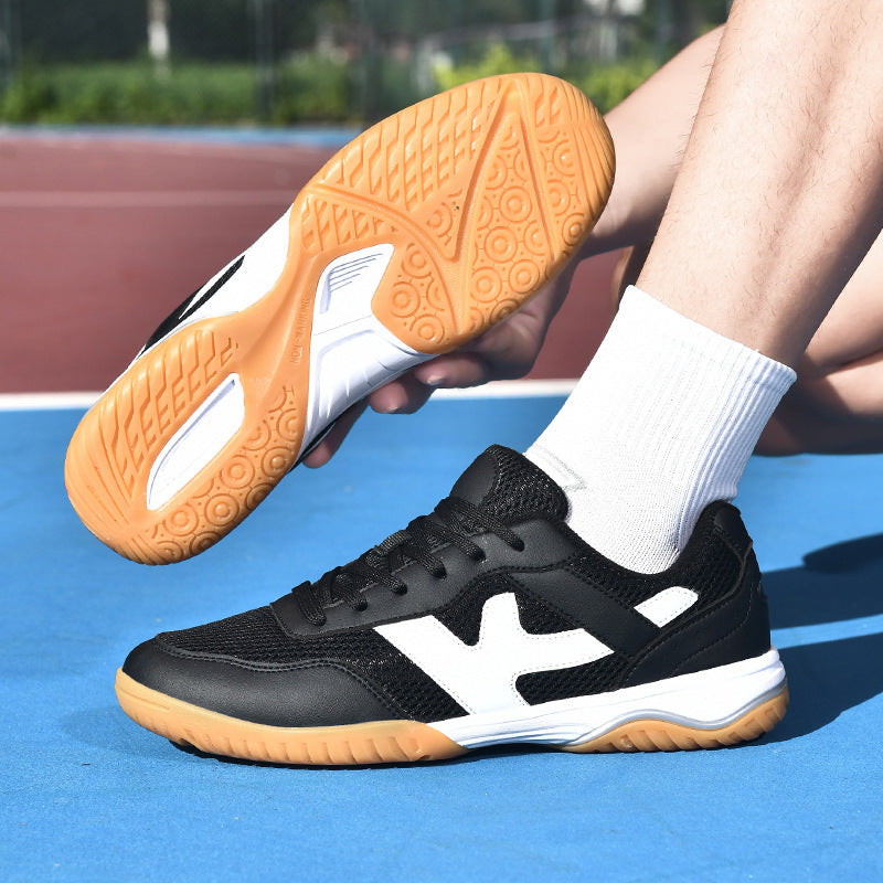 Unisex nan atmungsaktiver Hallensneaker mit rutschfester Gummilaufsohle und stoßabsorbierender EVA-Zwischensohle Drune