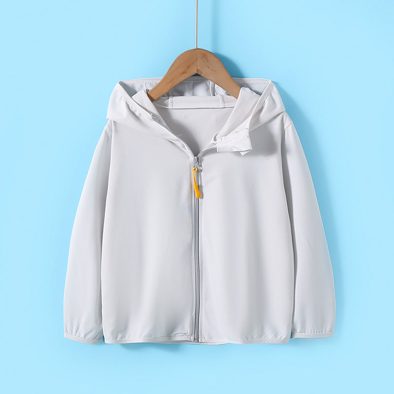 Unisex nan leichte UV-Schutz Kapuzenjacke mit durchgehendem Reißverschluss und atmungsaktivem Meshfutter Drune