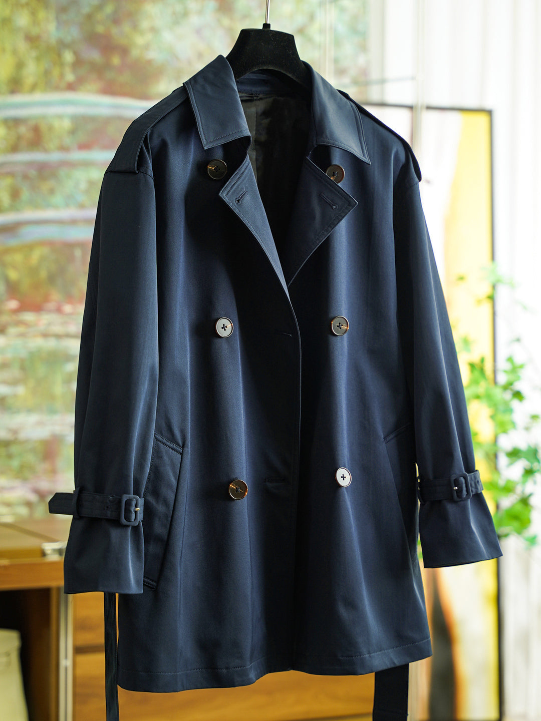 Damen Elegante und lässige Trenchjacke Drune