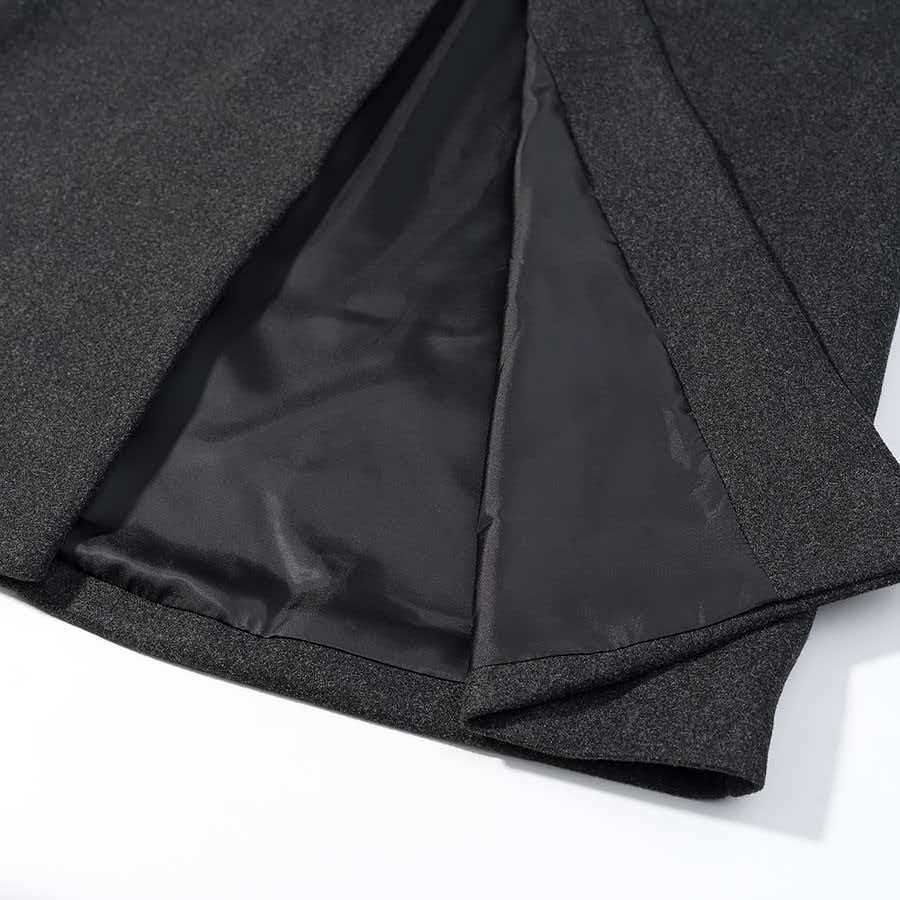 Damen Eleganter Anzugmantel mit klassischem Revers Drune