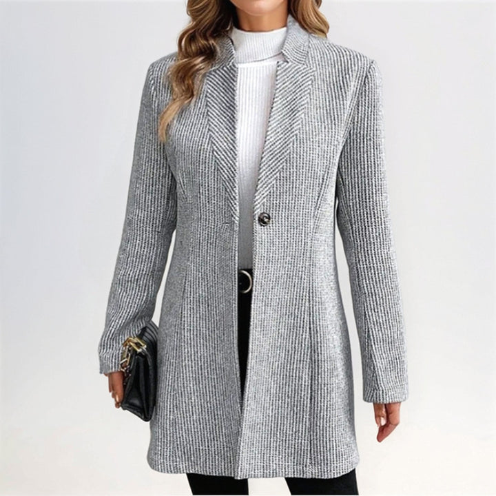 Damen eleganter Blazer mit strukturiertem Design Drune