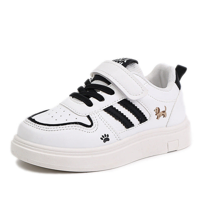 Damen Sneaker mit praktischem Klettverschluss und niedlichem Tiermotiv Drune
