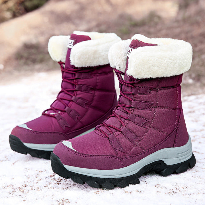 Damen Thermo-Winterstiefel mit isolierendem Innenfutter und rutschfester Sohle Drune