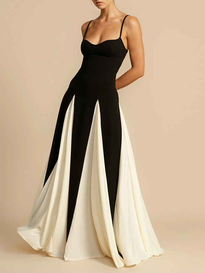 Damen Abendkleid mit asymmetrischem Schnitt Drune