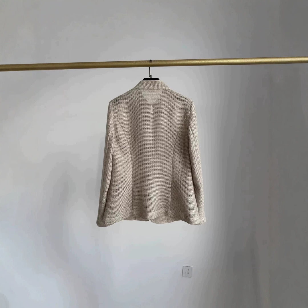 Damen Modische Jacke mit praktischen Taschen Drune