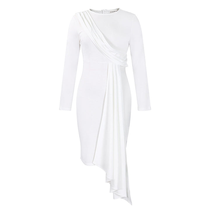 Damen Drapiertes Abendkleid Drune