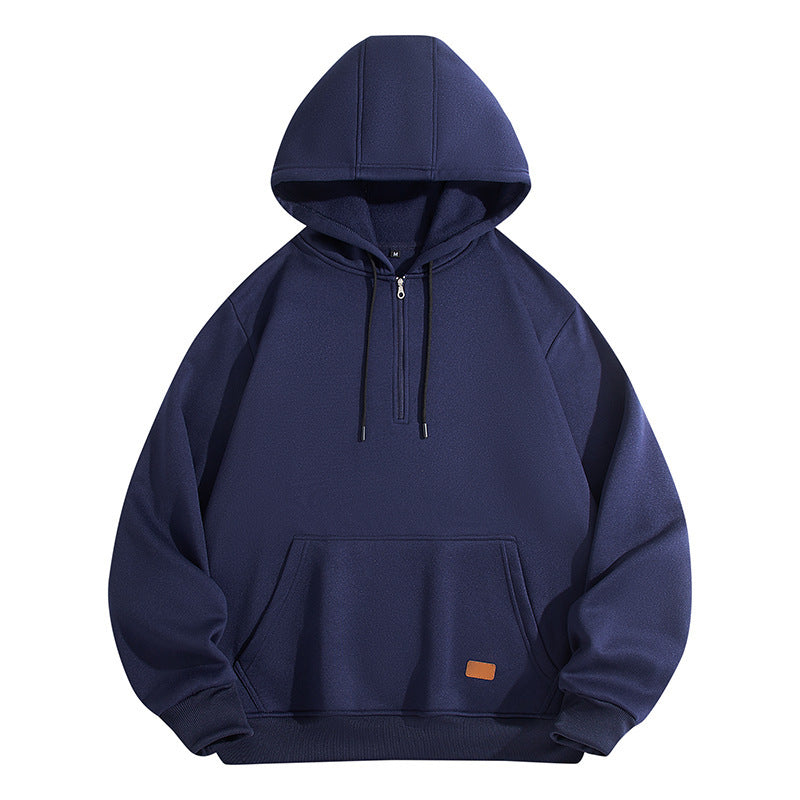 Herren Sportlicher Kapuzenpullover mit Reißverschluss Drune