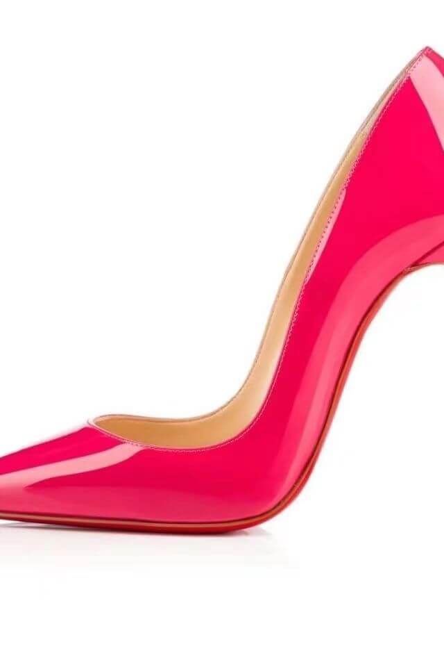 Drune | Spitz Zulaufende 1rote Boden Schuhe