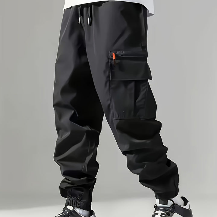 Herren Cargo-Hose mit elastischem Bund Drune