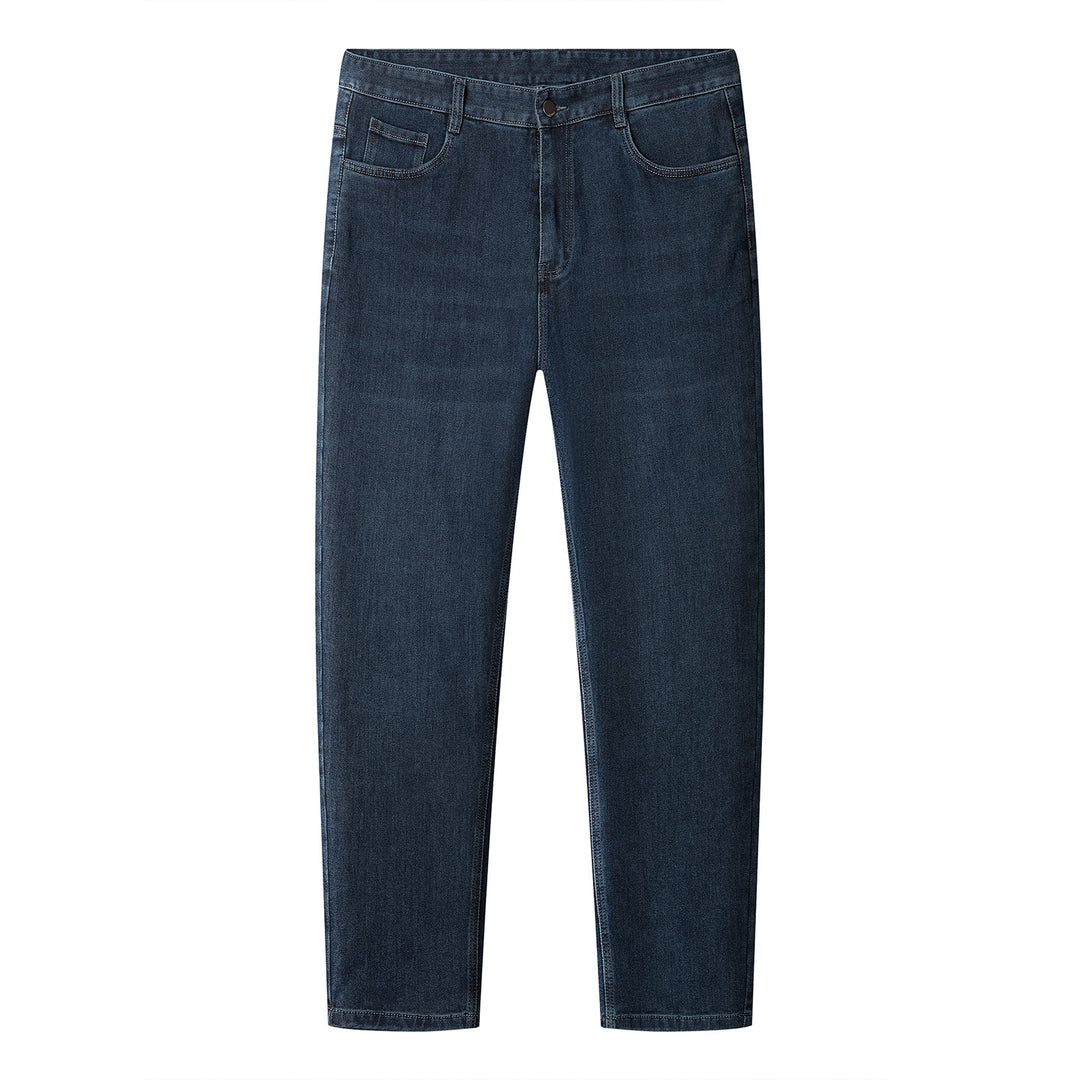 Damen Slim Hochbund-Jeans mit Stretch und verkürzter Knöchellänge Drune