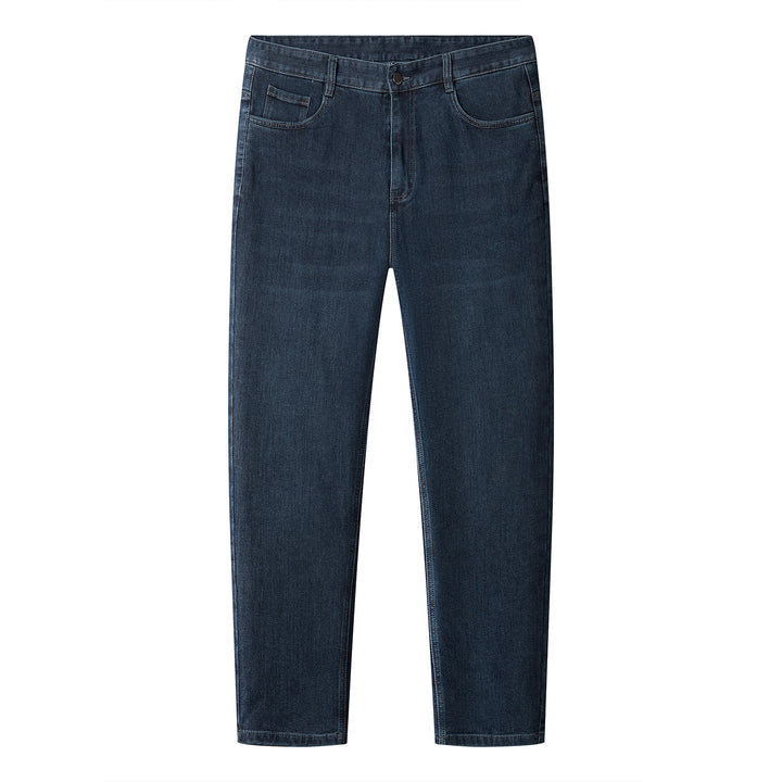 Damen Slim Hochbund-Jeans mit Stretch und verkürzter Knöchellänge Drune