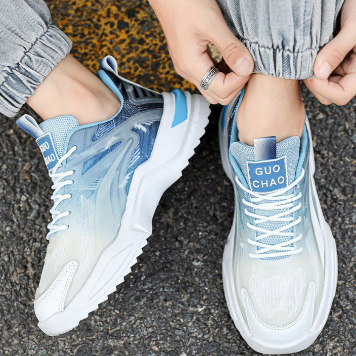 Herren Chunky-Performance Sneaker mit transparenten TPU‑Overlays und profiliertem Plateau Drune