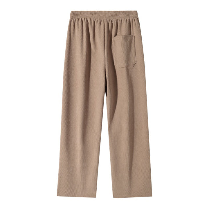 Damen Gefütterte Cord-Jogginghose mit Teddyfutter, Kordelzugbund & Seitentaschen Drune