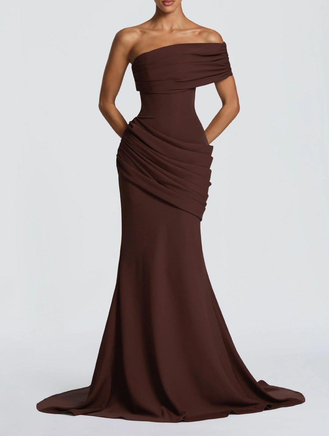 Damen elegantes Cocktailkleid Drune