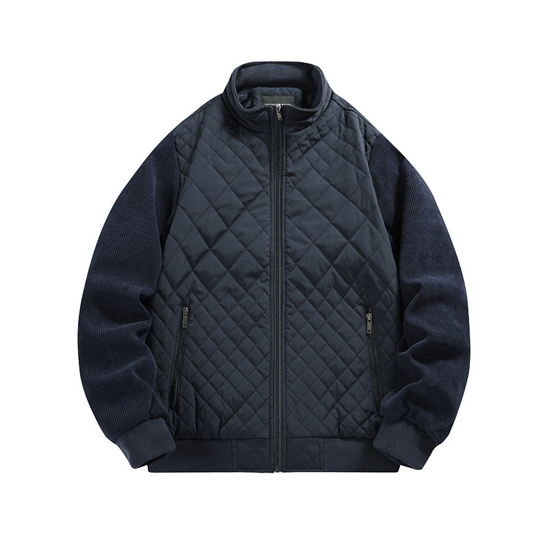Herren Leichte Steppjacke mit Stehkragen Drune