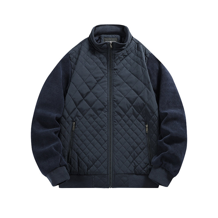Herren Leichte Steppjacke mit Stehkragen Drune
