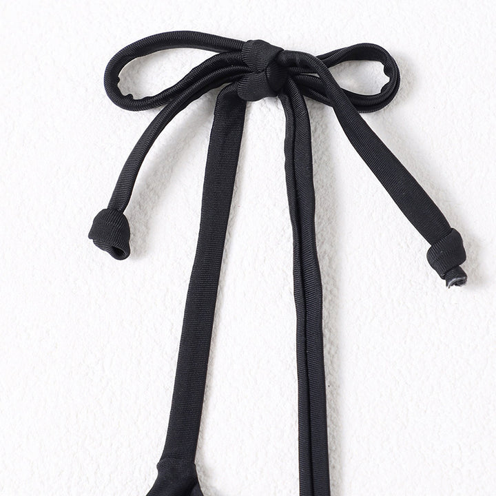Damen Bikini-Top mit gerafftem Design und schmalen Trägern Drune