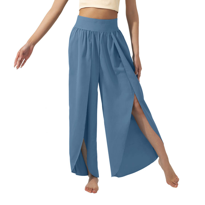 Damen luftige Culotte mit Seitenschlitzen Drune