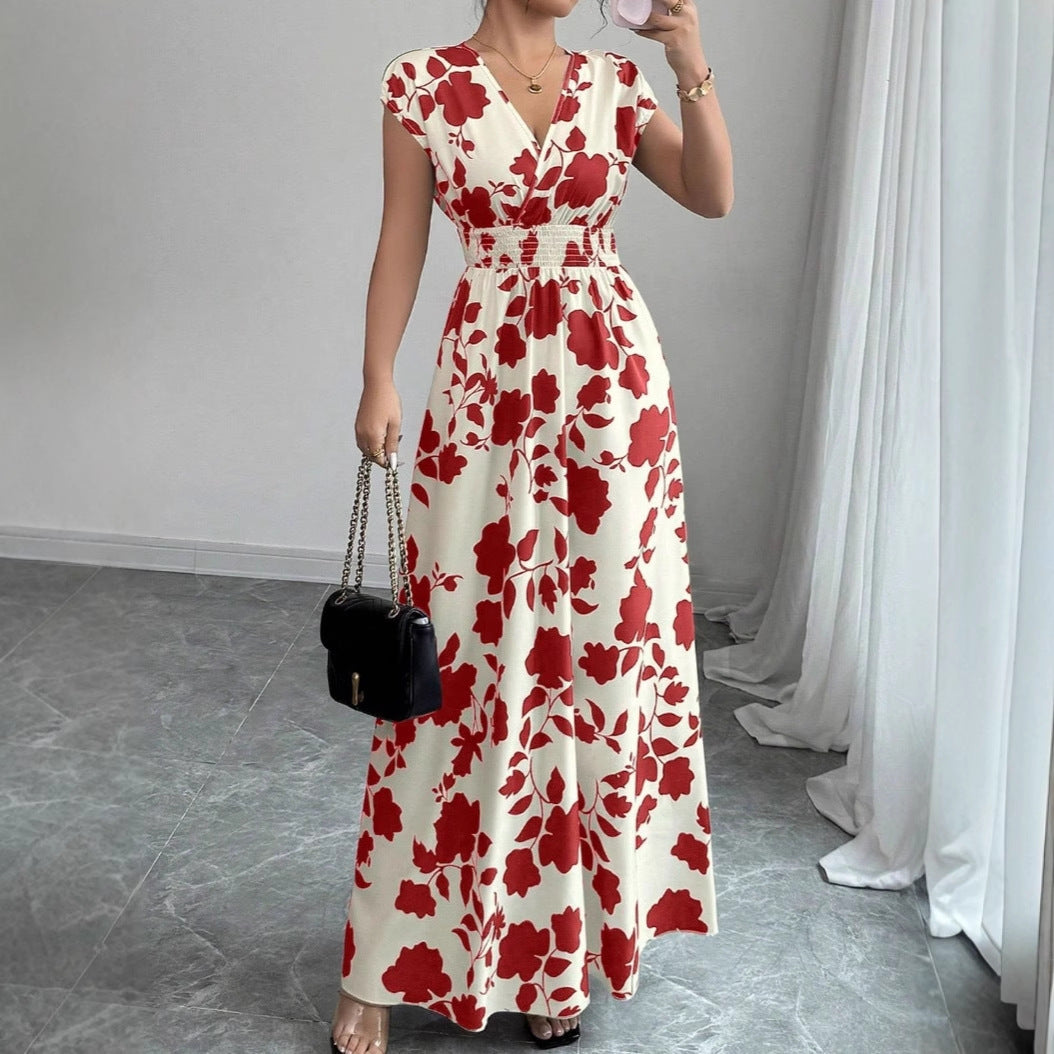 Damen Maxikleid Drune