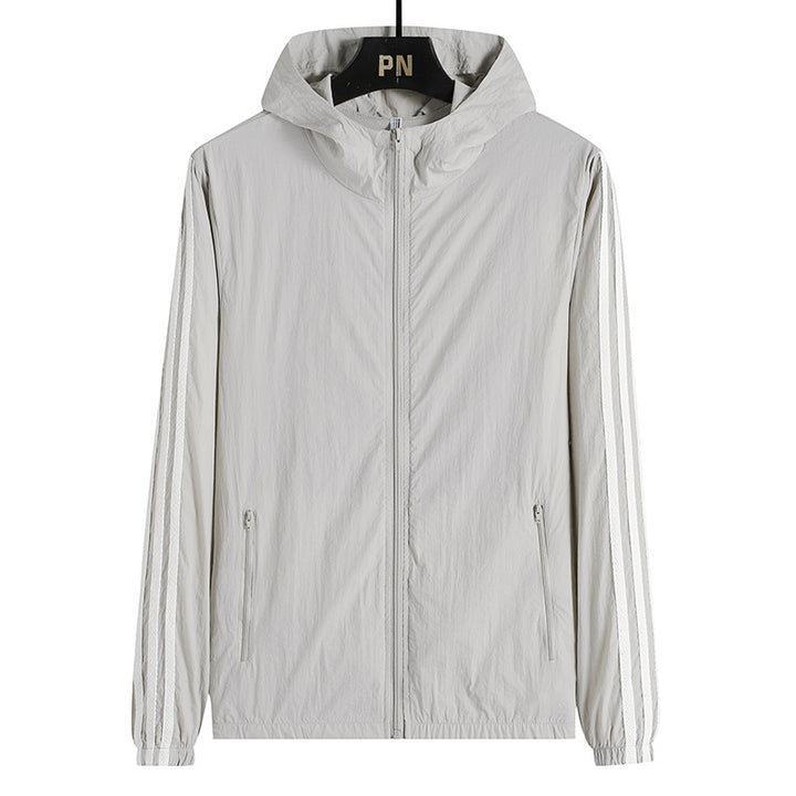 Herren Leichte und atmungsaktive Windjacke