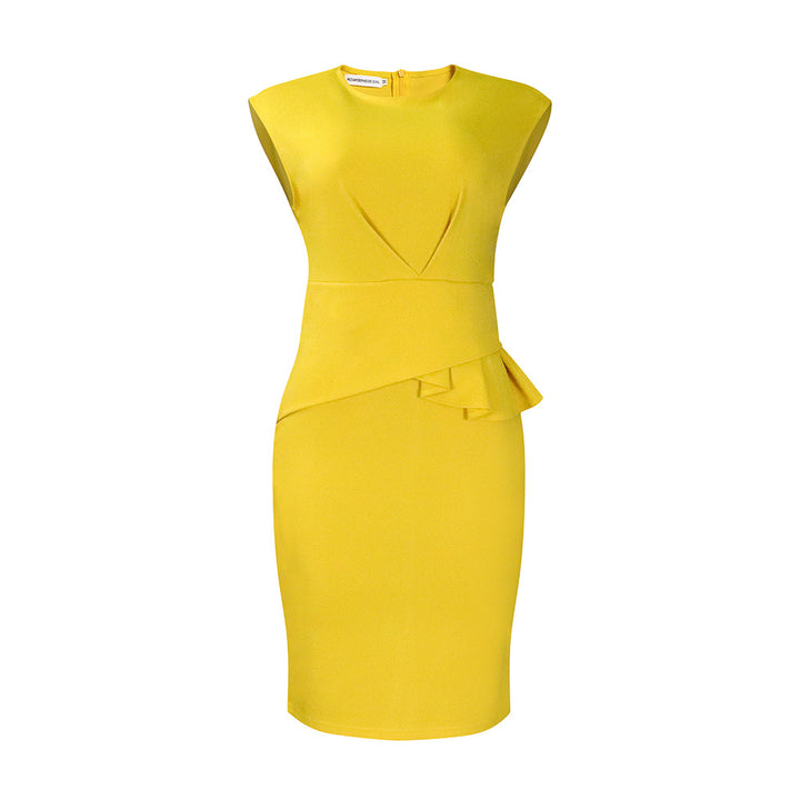 Damen Etuikleid mit schickem Detail Drune