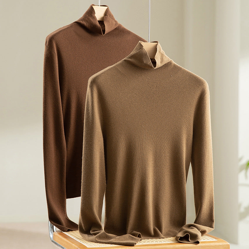 Damen Slim-Fit Feinstrick-Rollkragenpullover mit Stretch Drune