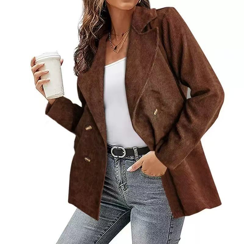 Drune | Damen Baumwollblazer Freizeit Stil