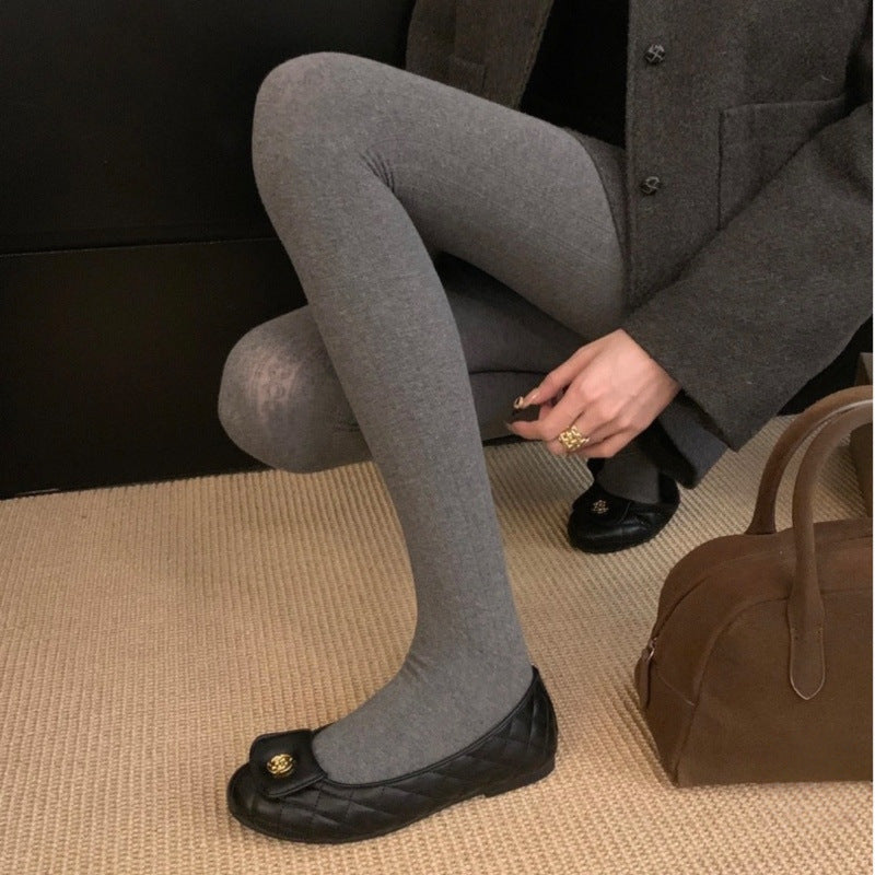 Damen Ballerinas mit schickem Riemen und eleganter Stepp-Optik Drune