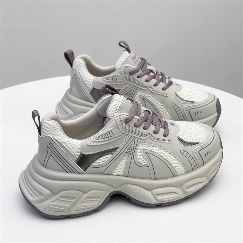 Damen Sportliche Laufsneaker mit atmungsaktiver Mesh-Technologie und dämpfendem Sohlenprofil Drune