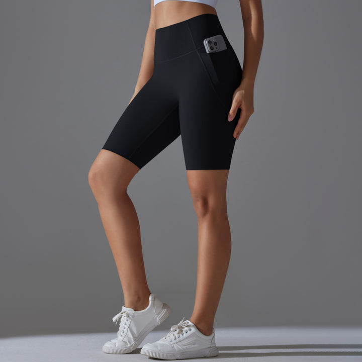 Damen Rad-Shorts mit hohem Bund und praktischen Seitentaschen Drune