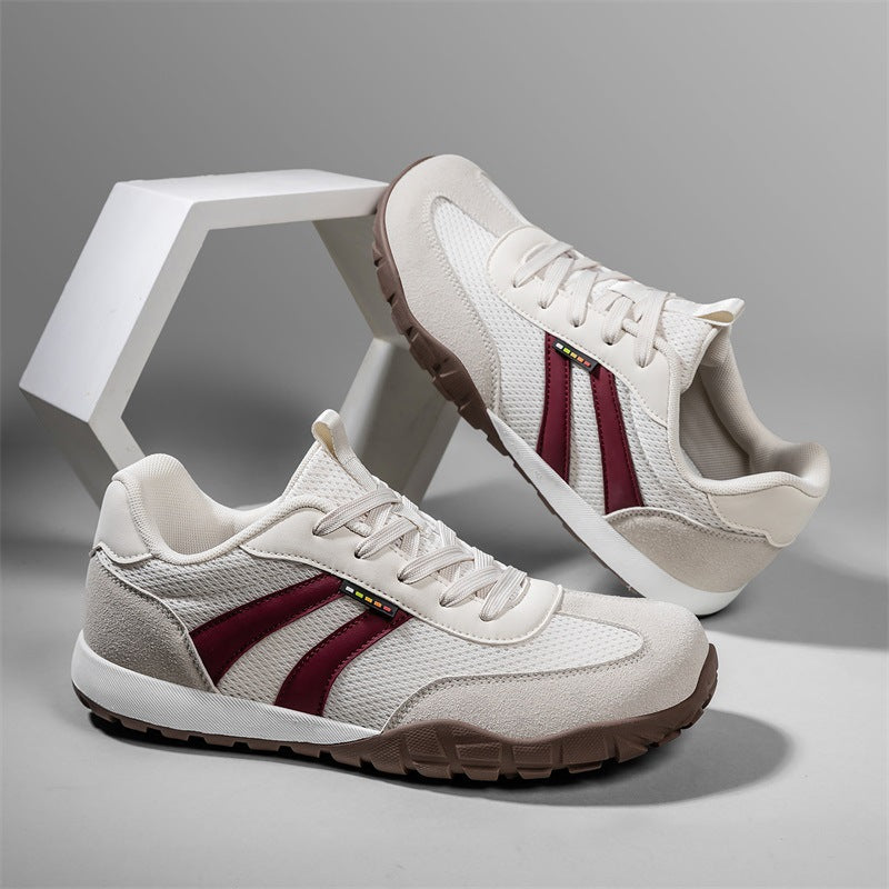 Herren Atmungsaktiver leichter Mesh-Sneaker mit stoßdämpfender Gummisohle Drune