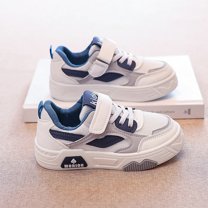 Damen sportliche Kindersneaker mit praktischen Klettverschlüssen Drune
