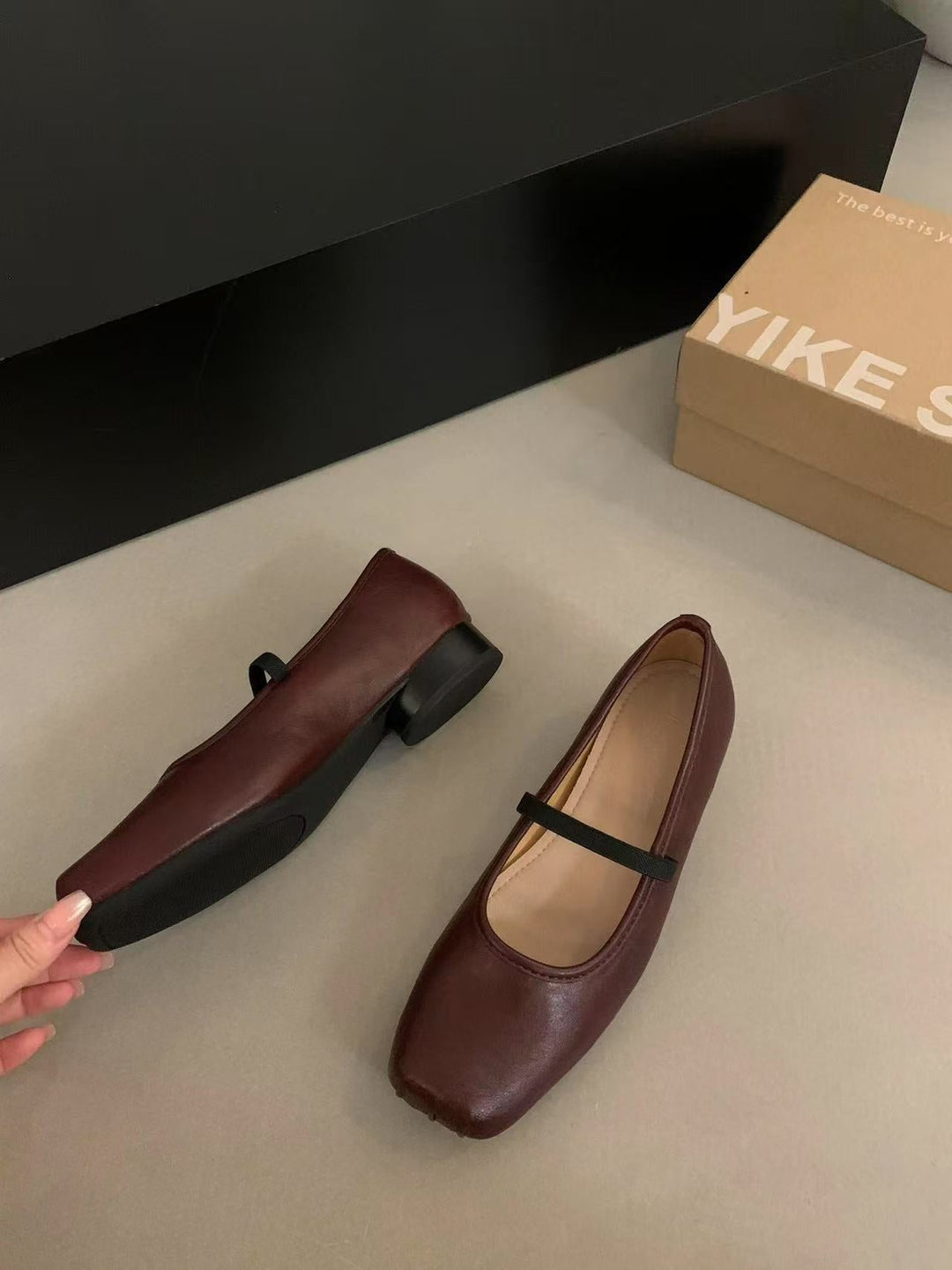 Damen Ballerinas mit elegantem Riemchen und komfortabler Passform Drune
