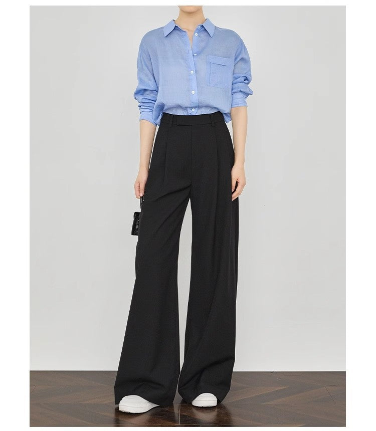 Damen Elegante und lässige weite Hose Drune