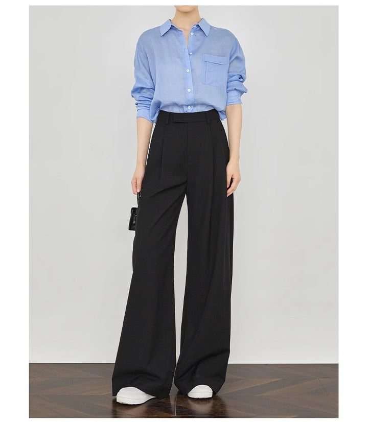 Damen Elegante und lässige weite Hose Drune