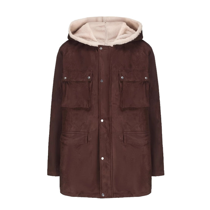 Damen Wickeljacke mit kuscheligem Innenfutter Drune