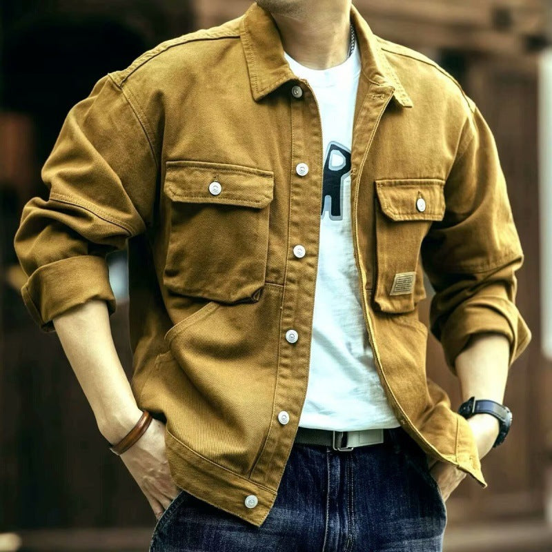 Herren Utility Jacke im klassischen Stil Drune