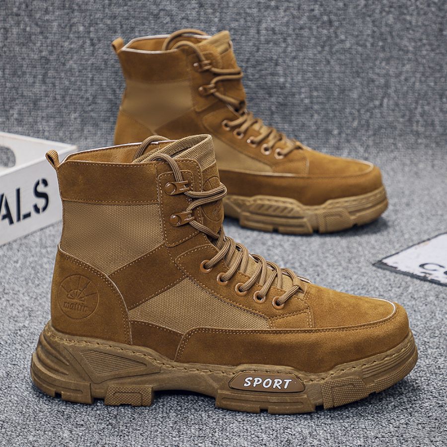 Herren Hochwertige Outdoor-Stiefel mit stabilem Sohlenprofil Drune