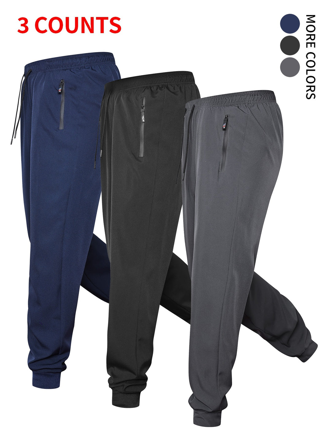Herren Sportliche Jogginghose mit elastischem Bund und praktischen Taschen Drune 1788242867